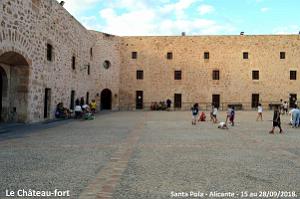 23 SANTA POLA CHATEAU FORT ET PLACE GLORIETA (13)